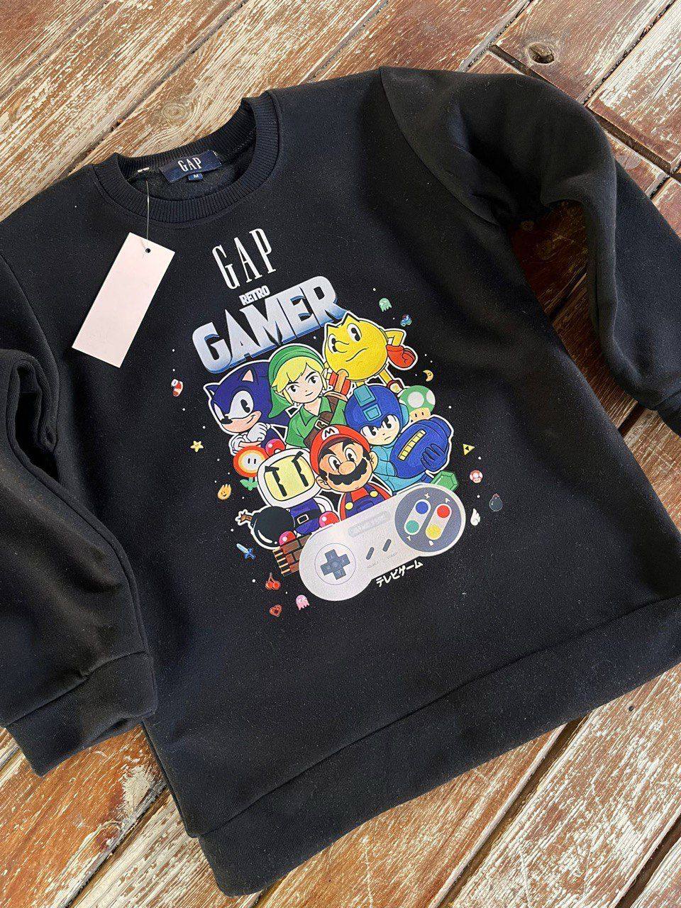 KIŞLIK ŞARDONLU ÇOCUK SWEATSHIRT GAP GAMER