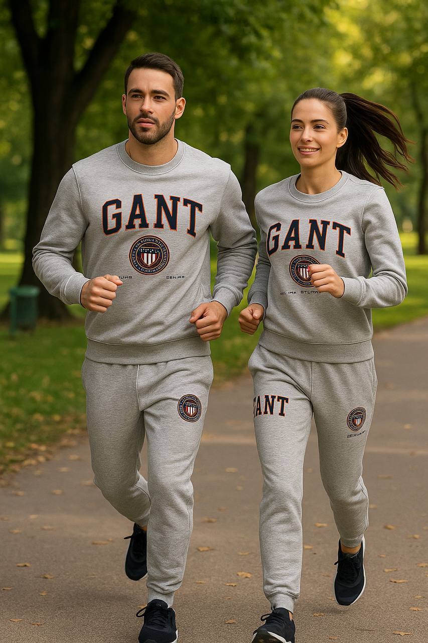 GANT KIŞLIK YETİŞKİN TAKIM GRİ 